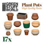 Plant POT Resin set (17x) 3094 Diorama Scenery, Verzenden, Spanje, Nieuw, 1:35 tot 1:50