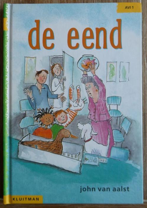 De eend - AVI 1 / AVI M3 Groep 3 - John van Aalst, Boeken, Kinderboeken | Jeugd | onder 10 jaar, Zo goed als nieuw, Ophalen of Verzenden