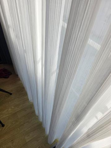 Vitrage 4delig 1prijs! 400,-euro te kort laten maken.  beschikbaar voor biedingen