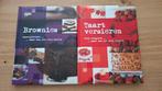 2 boeken brownies en taart versieren, Ophalen of Verzenden, Zo goed als nieuw, Boek of Tijdschrift