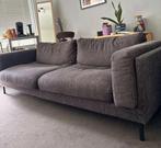 Donkergrijze Bank - 236cm breed, Huis en Inrichting, Banken | Bankstellen, Ophalen, Gebruikt, 75 tot 100 cm, Rechte bank