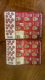 Vomar Bestekzegels - 8 kaarten voor Plus Pannenzegels, Verzenden, Winkel, Super of Benzinepomp, Zegels, Bonnen of Punten