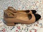 Ballerina beige zwart 40-41 nieuw, Beige, Nieuw, Ballerina's, Ophalen of Verzenden