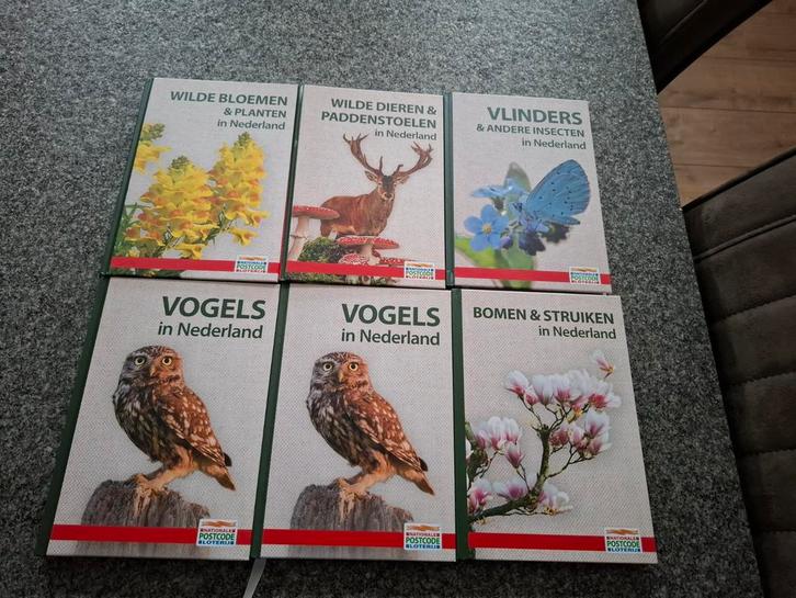 Natuurboeken Postcodeloterij - Complete Set, Boeken, Natuur, Zo goed als nieuw, Natuur algemeen, Ophalen of Verzenden