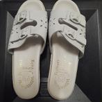DamesZomerSlipper Echt Worishofer fusbett Binnenzool Mt.38, Worishofer fusbett, Ophalen of Verzenden, Zo goed als nieuw, Wit