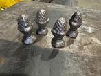 Paalkop Eikel  4stuks, Ophalen of Verzenden, Nieuw, IJzer, Sierhekwerk