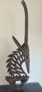 Antieke Bamana Antilope 95 cm, Antiek en Kunst, Kunst | Niet-Westerse kunst, Ophalen
