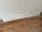 Wit marmer vensterbank, Ophalen, Gebruikt, 100 tot 150 cm, Hardsteen