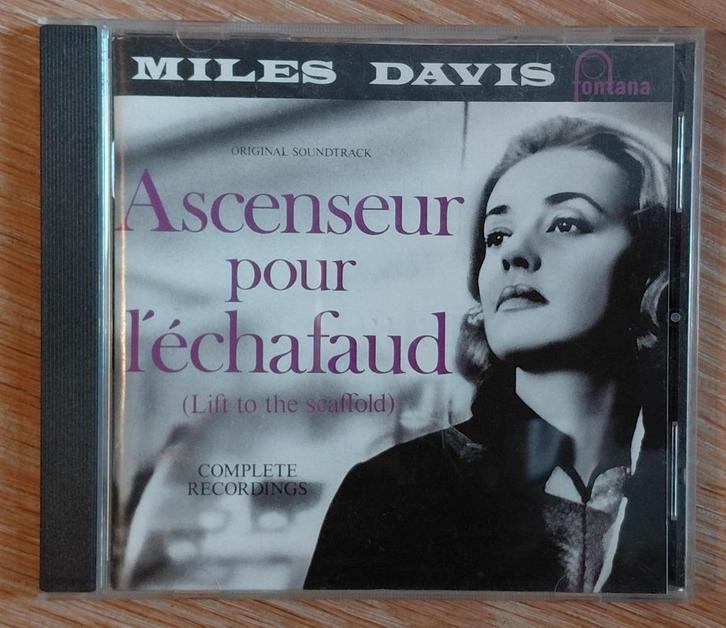 CD: Miles Davis Ascenseur pour l'échafaud, Cd's en Dvd's, Cd's | Jazz en Blues, Zo goed als nieuw, Jazz, 1980 tot heden, Ophalen of Verzenden