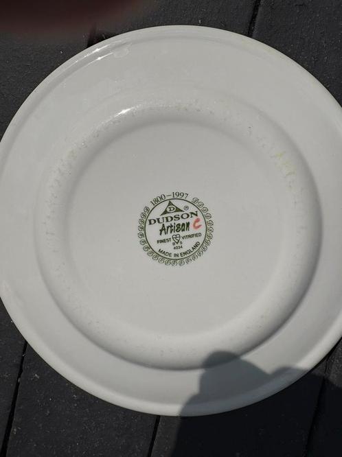 Vrolijk kleurrijk Dudson porselein horeca servies 42 delig, Huis en Inrichting, Keuken | Servies, Gebruikt, Compleet servies, Overige stijlen