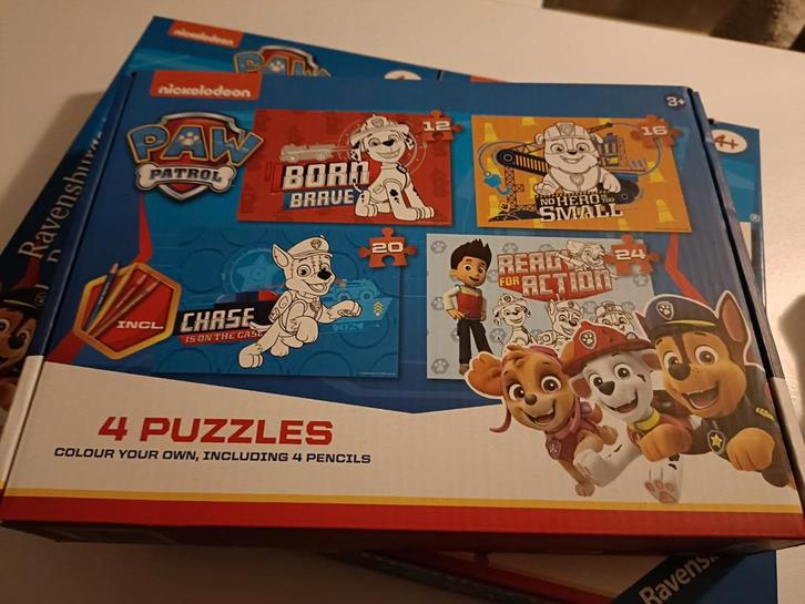 Paw Patrol Puzzels & Memory Set - Ravensburger, Hobby en Vrije tijd, Gezelschapsspellen | Overige, Nieuw, Een of twee spelers