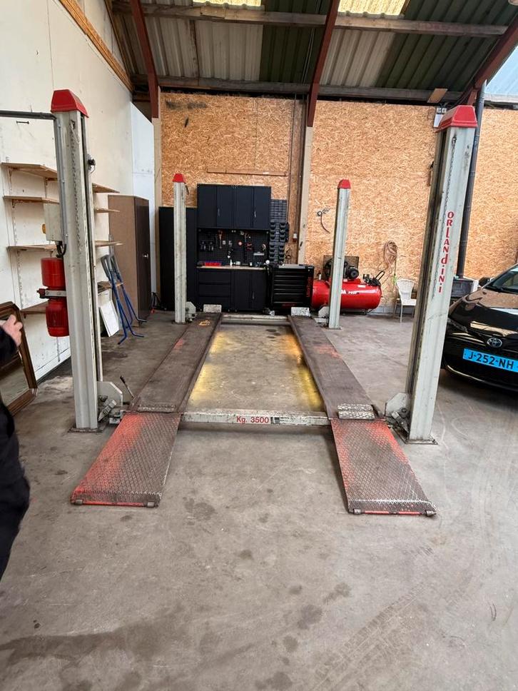 Goed Orlandini werkende betrouwbare 4 kolom brug APK ready!, Auto diversen, Autogereedschap, Gebruikt, Ophalen