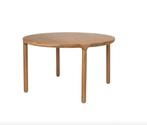 Zuiver Storm Eettafel 130 cm rond Lichtbruin | Van €999, nu, Huis en Inrichting, Tafels | Eettafels, 100 tot 150 cm, Rond, Nieuw
