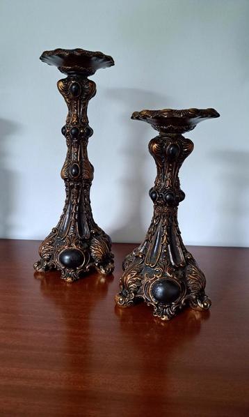 Set Kandelaars , barok , beschikbaar voor biedingen