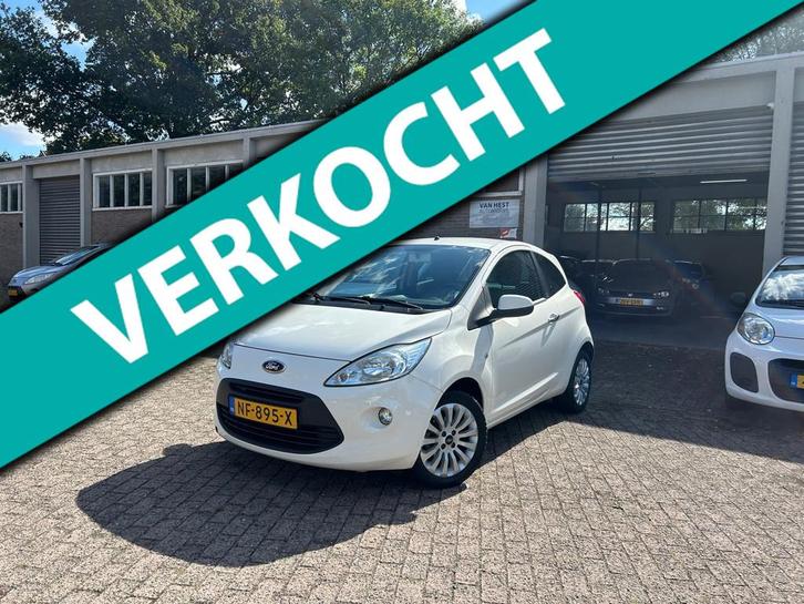 Ford Ka 1.2 Titanium X start/stop Airco/ Lichtmetalen Velgen, Auto's, Ford, Bedrijf, Te koop, Ka, ABS, Airbags, Airconditioning
