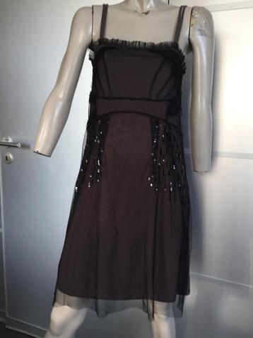 931 Liu Jo feestjurk jurkje jurk feest kerst Maat 36=S zwart beschikbaar voor biedingen