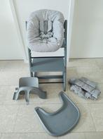 Stokke Tripp Trapp kinderstoel ZGAN kleur grijs / storm grey, Ophalen, Zo goed als nieuw, Meegroeistoel, Stoelverkleiner