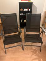 Buitensstoel Opvouwbare - Folding outdoor chair, Tuin en Terras, Tuinstoelen, Ophalen of Verzenden, Zo goed als nieuw, Metaal