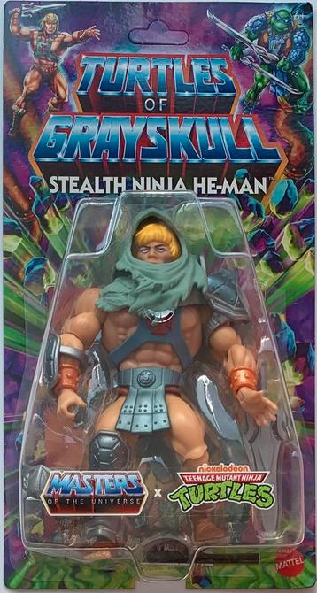 Stealth Ninja He-Man [Turtles Of Grayskull] New beschikbaar voor biedingen