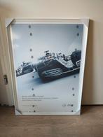 Mercedes F1 team poster Lewis Hamilton en Valtteri Bottas., Ophalen of Verzenden, Formule 1