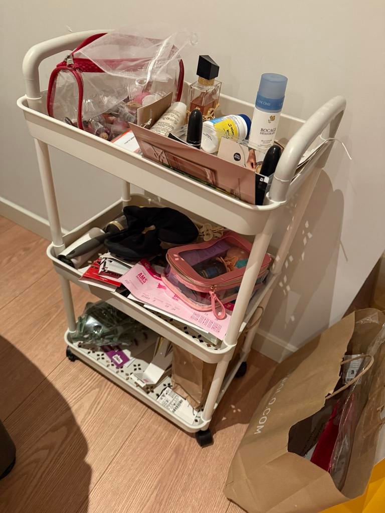 Trolley for bathroom/kitchen. Very good condition., Ophalen, Zo goed als nieuw