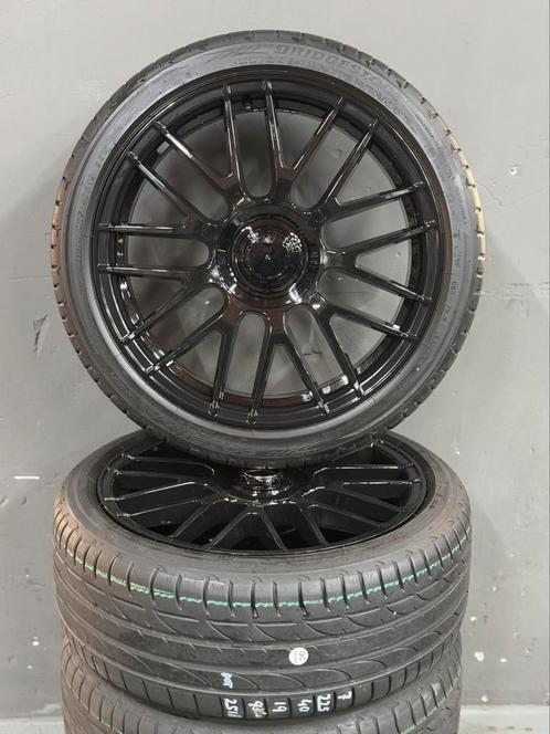 19 inch 5x112 fits Mercedes A B C Klasse Zwart glans et45, Auto-onderdelen, Banden en Velgen, Velg(en), Zomerbanden, 19 inch, 225 mm