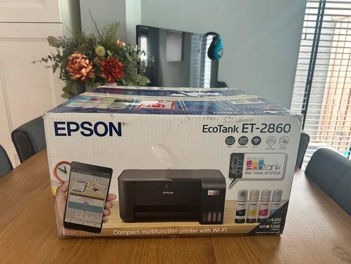Nieuwe epson ecotank ET-2860, Computers en Software, Printers, Nieuw, Scannen, Draadloos, Ophalen
