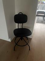 Zwarte Bureaustoel hout ikea, Huis en Inrichting, Bureaustoelen, Ophalen, Gebruikt, Zwart, Bureaustoel