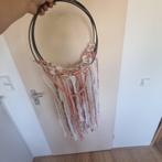 Decoratieve boho ringen met stoffen slierten, Ophalen of Verzenden, Zo goed als nieuw