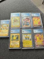 Pokémon slabs Pikachu & meer!, Nieuw, Foil, Meerdere kaarten, Verzenden