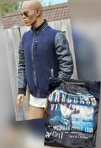 Vanguard / PME deels leren " varsity " tussenjas (M) zgan, ., Ophalen of Verzenden, Zo goed als nieuw, .