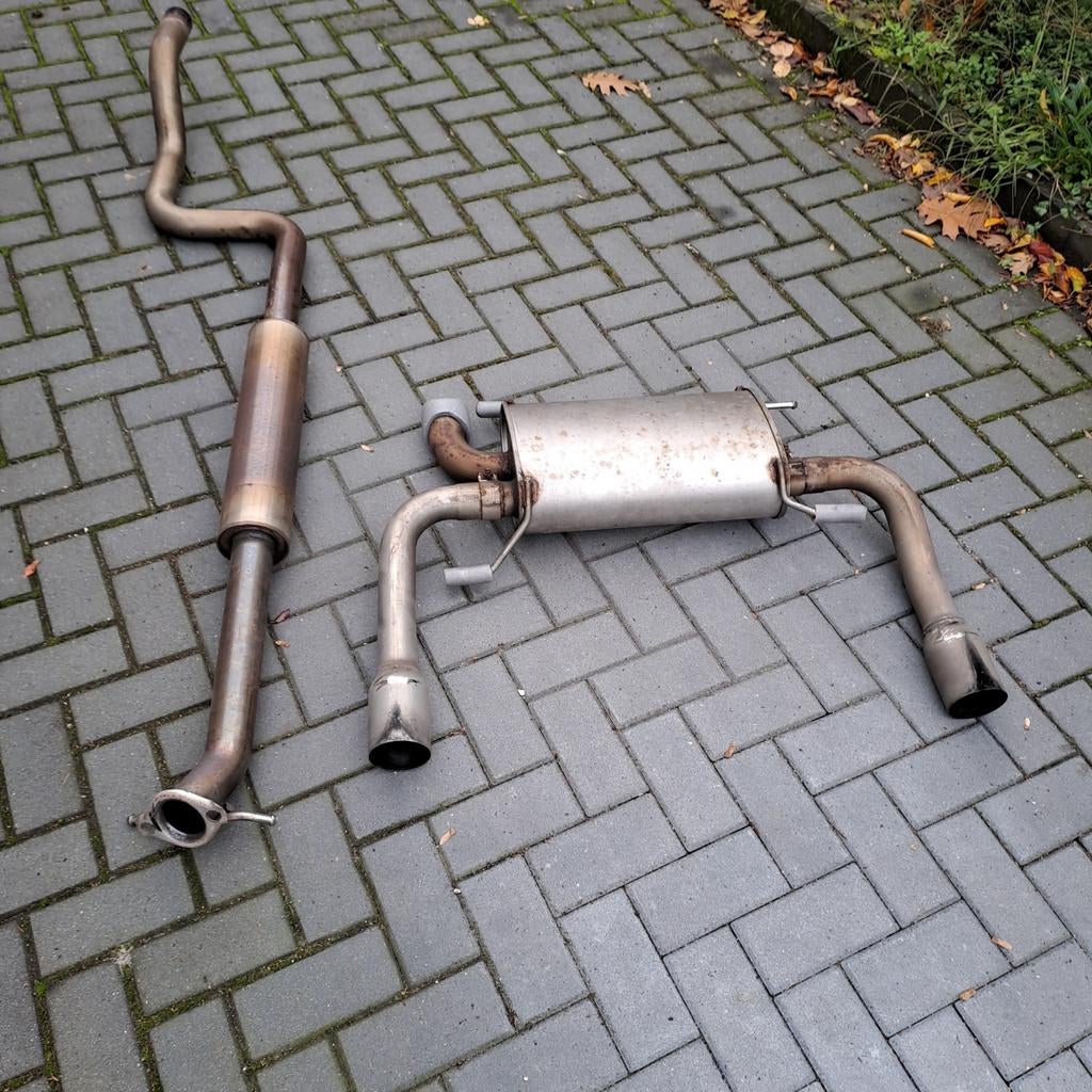 Eind- en Middendemper Suzuki Swift Sport 2012-2017, Auto-onderdelen, Uitlaatsystemen, Ophalen, Gebruikt, Suzuki