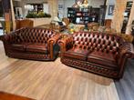 originele springvale chesterfield 2x 2,5 Nottingham IZGS!, Ophalen of Verzenden