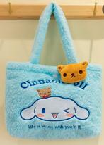 Cinnamonroll fluffy tas, Sieraden, Tassen en Uiterlijk, Tassen | Damestassen, Ophalen of Verzenden, Nieuw, Blauw, Handtas