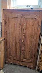 Antieke brocante grenen kast, Antiek en Kunst, Ophalen