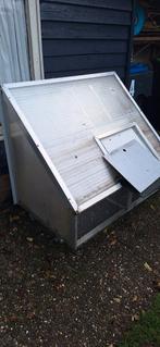 Spoetnik duiven hok voorhang, Ophalen of Verzenden