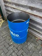 200 liter oliedrum, Ophalen, Vuurton