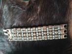 Josh breed zilveren armband, Ophalen of Verzenden, Zo goed als nieuw, Zilver, Zilver