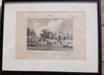 Rond 1850 ’s-Gravenhage litho Rijswijkseplein (Bke-78), Antiek en Kunst, Kunst | Litho's en Zeefdrukken, Ophalen