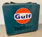 Gereedschapkistje met Gulf logo, Ophalen of Verzenden, Gebruikt, Overige typen