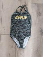Zwempak army Yolo maat 140-146, Meisje, Badpak, Ophalen of Verzenden, Zo goed als nieuw