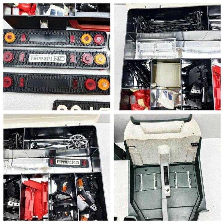 Reserveonderdelen Pocher 1/8 Ferrari en Porsche (Testarossa, Hobby en Vrije tijd, Modelauto's | 1:5 tot 1:12, Zo goed als nieuw