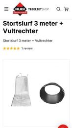 Stortkoker: Stortslurf 3 meter + Vultrechter, Doe-het-zelf en Verbouw, Overige Doe-het-zelf en Verbouw, Ophalen, Zo goed als nieuw
