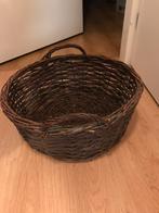Grote rieten manden voor tuin of balkon, Tuin en Terras, Ophalen, Zo goed als nieuw, Rond, Minder dan 60 cm