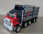 Stoere Transformer Optimus Prime & Nerf schieter in één., Ophalen, Zo goed als nieuw