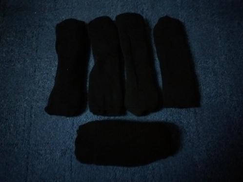5 paar zwarte sokken., Kleding | Heren, Sokken en Kousen, Nieuw, Maat 39 t/m 42, Zwart, Ophalen of Verzenden