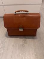 Casteleijn en Beerens leren aktetas, Bruin, Zo goed als nieuw, Leer, Ophalen