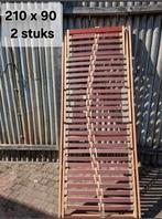 Elektrische lattenbodems 90 x 210 elektrisch spiraal 2 stuks, Ophalen, Gebruikt, Eenpersoons, Wit