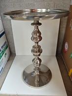 Metalen Bijzettafel Hoogte 60 cm
Doorsnee 40,5 cm, Minder dan 55 cm, Gebruikt, Metaal of Aluminium, Modern klassiek