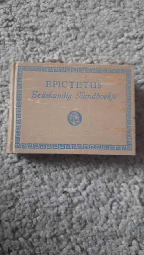 Epictetus - Zedekundig Handboekje (1939), Antiek en Kunst, Antiek | Boeken en Bijbels, Ophalen of Verzenden